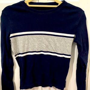 long sleeved crop top